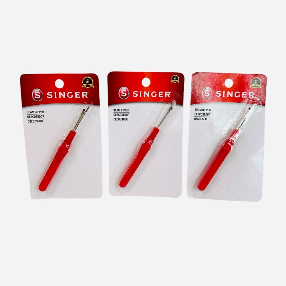 Singer Seam Ripper 4” 3- Pack - Picture 2 of 9